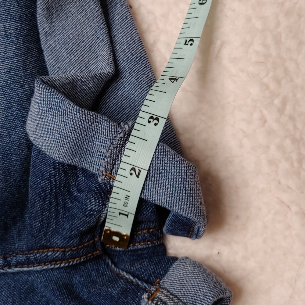 Fashion Nova Jean Shorts Size 5/27 Mid Rise - Picture 7 of 9